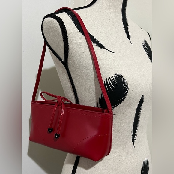 Furla Red Leather shoulder Bag - Picture 4 of 15